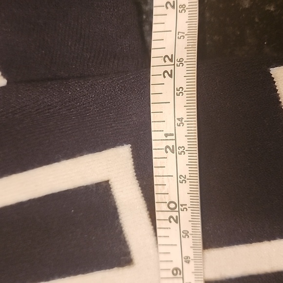 VENUS Black and White Southwestern Geometric Fringe  Belted Cardigan NWOT Small - Picture 9 of 11